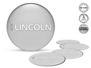 Lincoln Radplaketten Ausgabe Harzgewölbte Labels